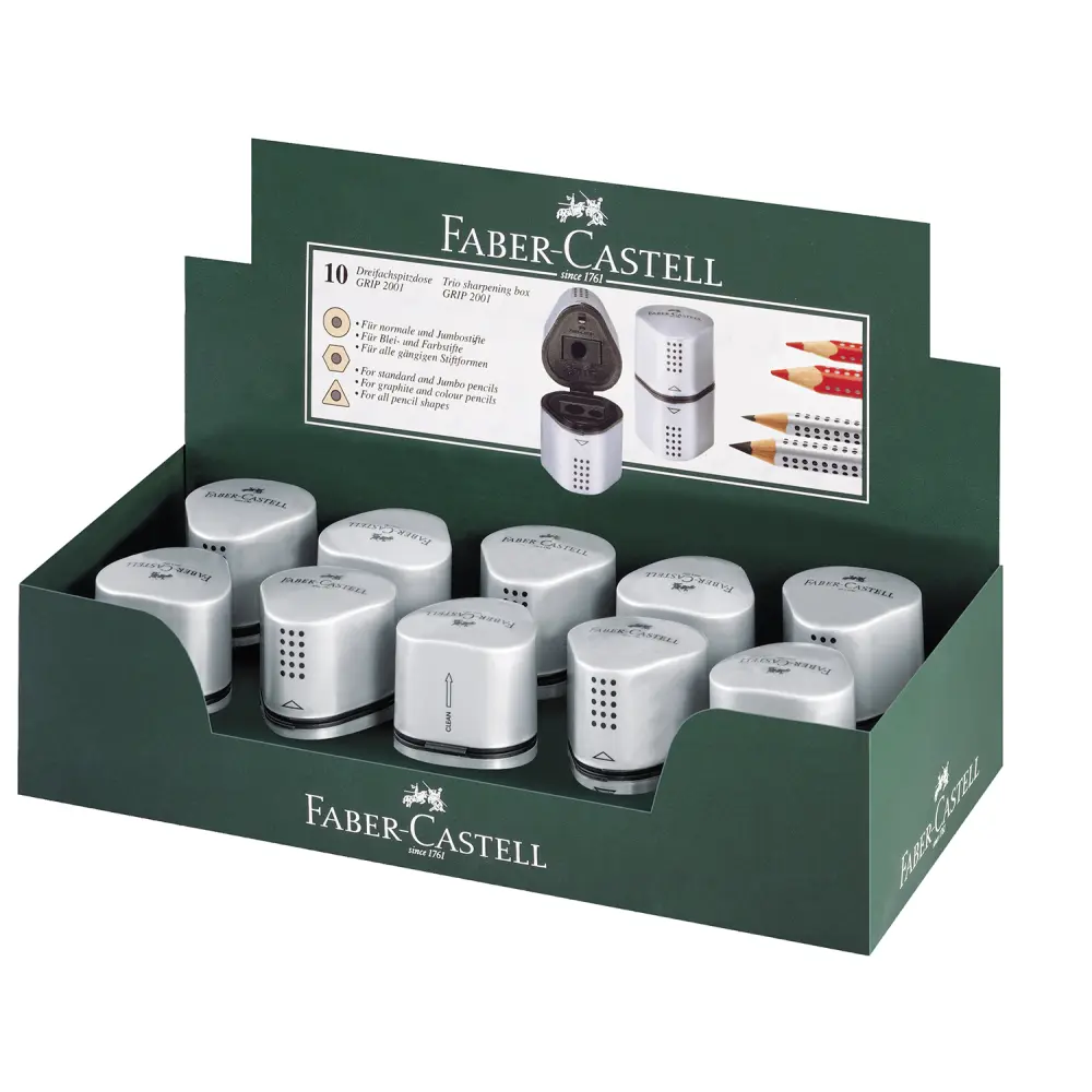 Šilček FABER-CASTELL, grip siv